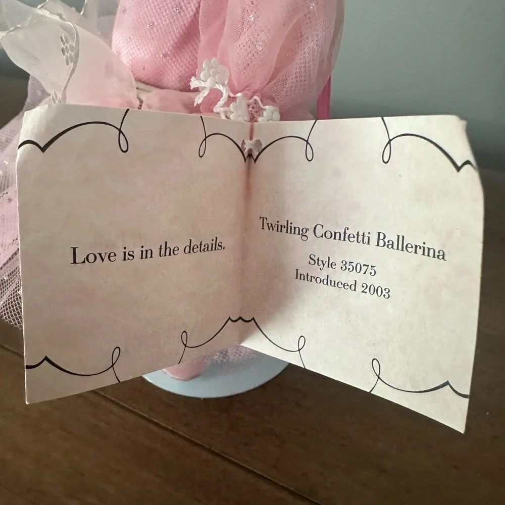 Vtg. Madame Alexander Twirling Confetti Ballerina Doll, 2008